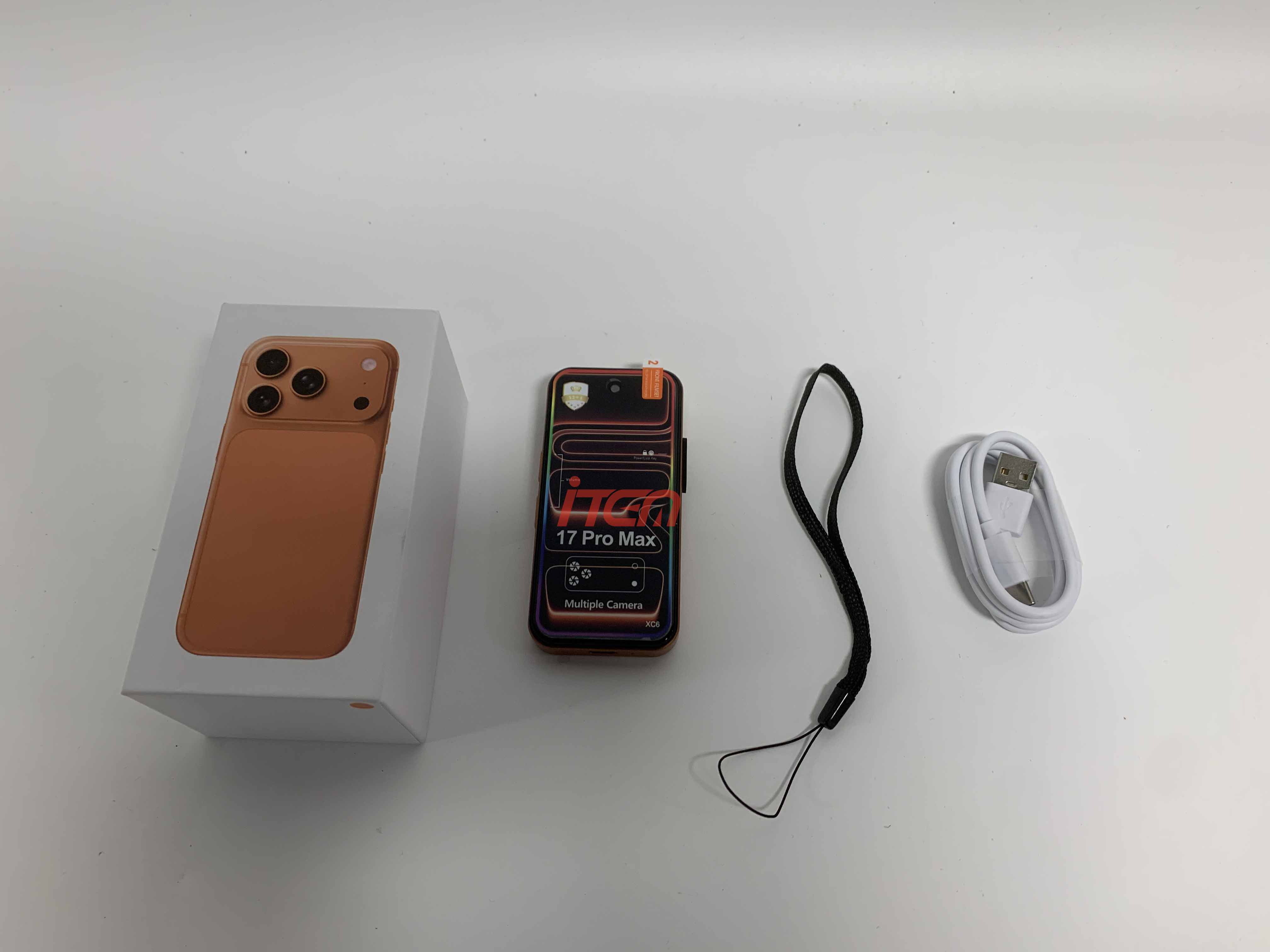 Global Version Unlocked Rugged Smartphone 17 pro max 3.75 inches 1GB+16GB 3G Cell Phone Android Mini Small Mobile Phones