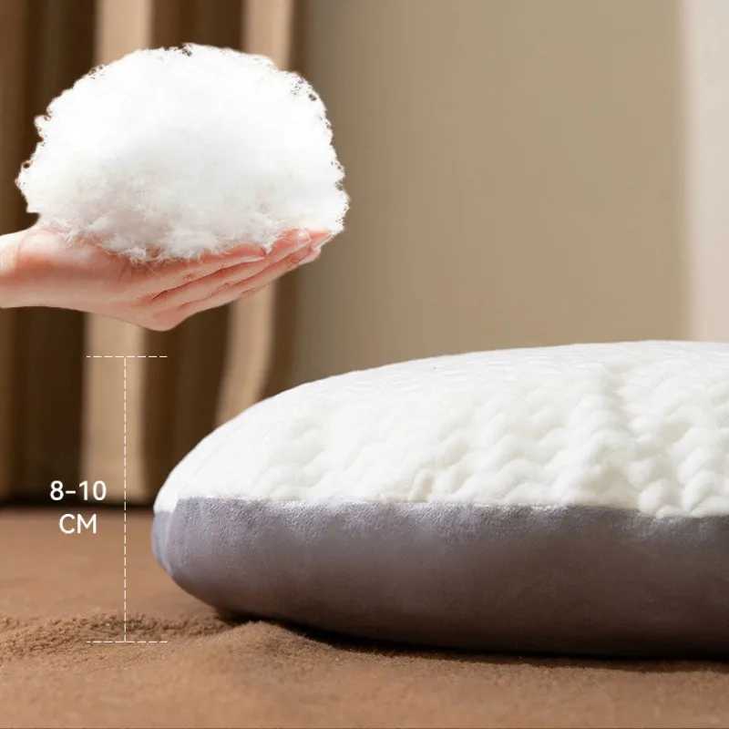 Oval dog cushion thick cushion detachable and washable dog bed winter dog house floor mat pet sleep mat X250412