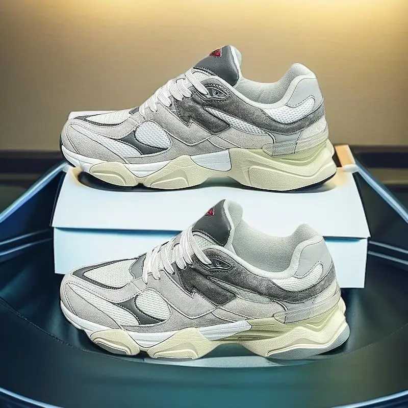 2024New Men/Women Reflective New 9060 Athletic Shoes Unisex Low Top Outdoor Shockproof Lightweight Running SneakersC250411