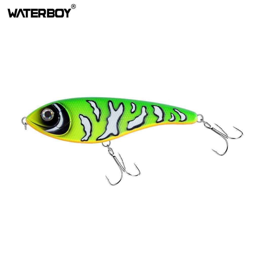 10cm 27g 12cm 33g Slow Sinking VIB New Jerkbait Fishing Lures Loud Sound Baits Pike Lure Artificial Wobblers Pesca Leurre Perch Z250411