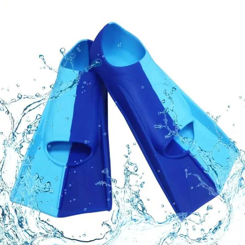 Swimming Flip Machine Male Female Freestyle Chest Strike Silicone Short Flip Machine Adult Professional Lightweight Diving TrainingY250412