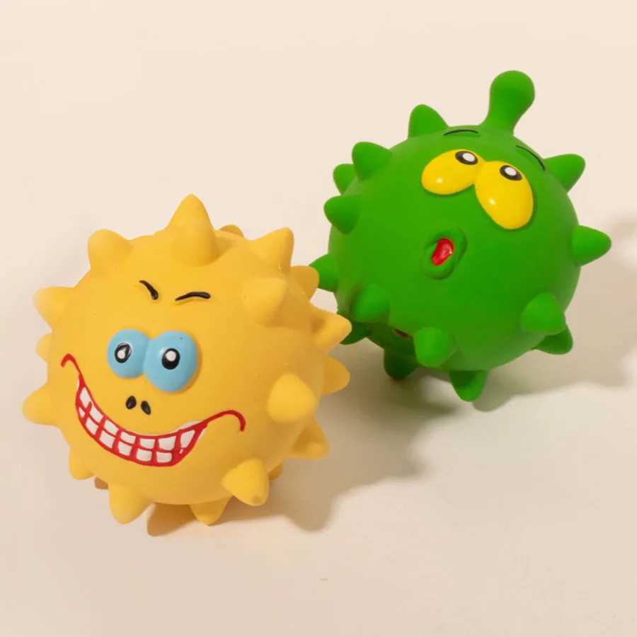 High Quality Cute squeezing pet dog interactive chewing toy small dog bite resistant teeth cleaning toy plush chewing toy dog supplies T2504012