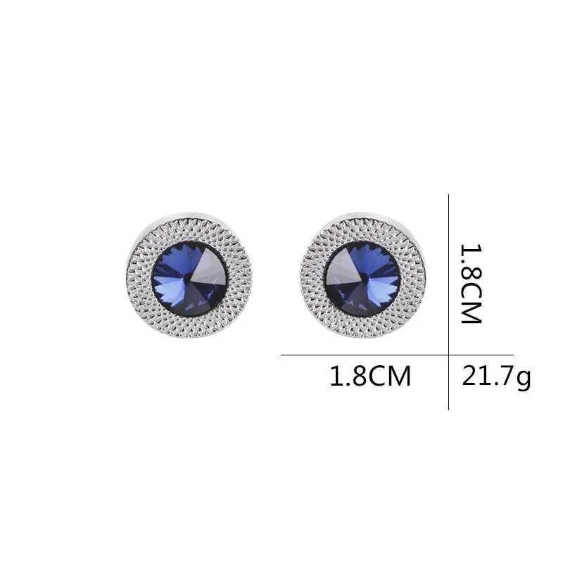 Exclusive cufflinks for mens French shirts high-end formal dress buttons fashionable and classic mens French shirt cufflinksT250412