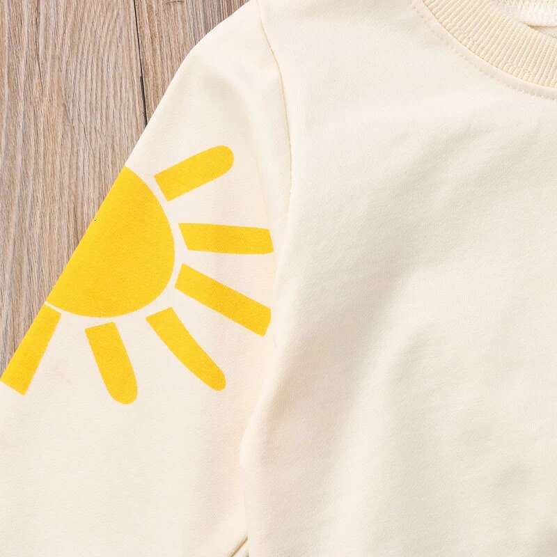 Ddmyshoesvip New Fashion Baby Girls Kids Rainbow Sunshine T Shirt Clothes Blouse Sweatshirt Cardigan