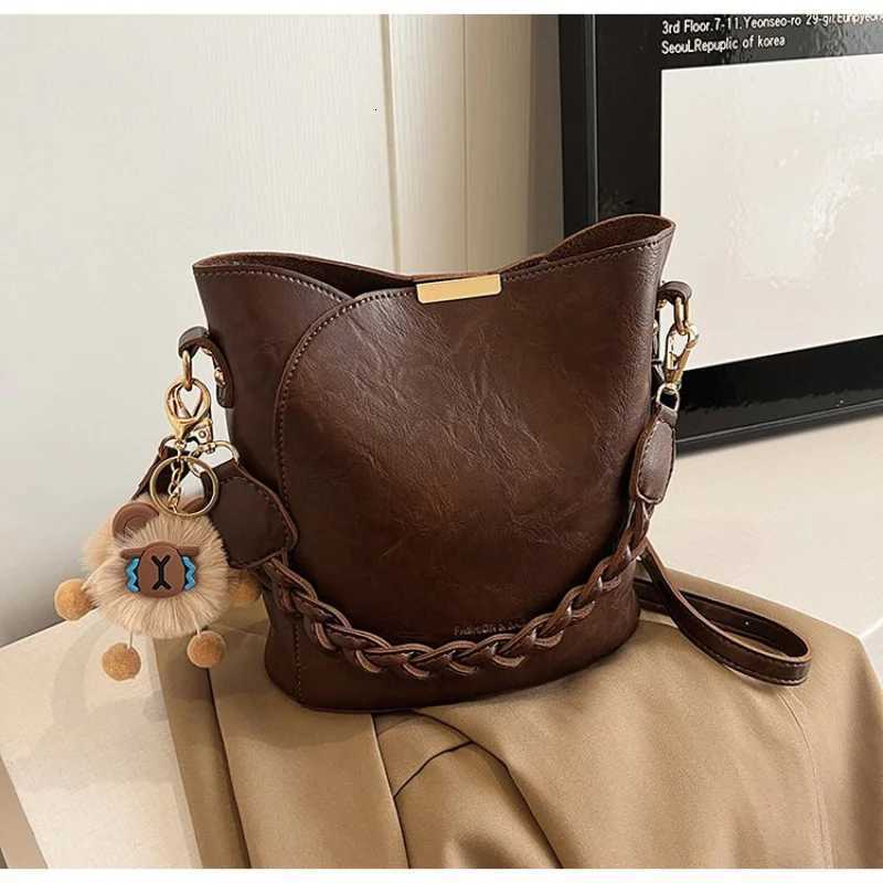 Popular Classic Leather Womens Handbag High-End Luxury Brand Trendy Elegant Accent Commuter BagW251111