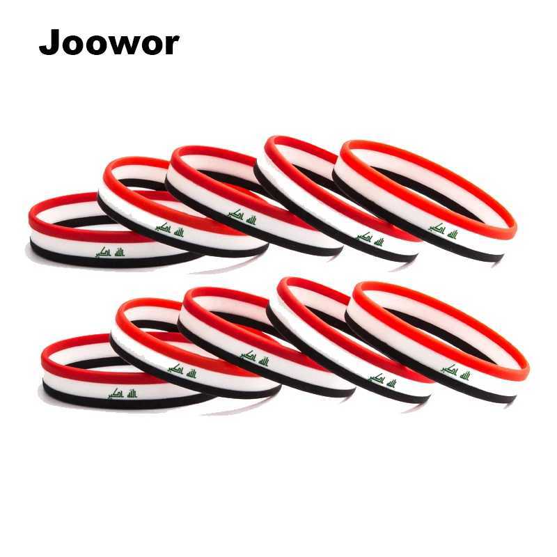 1pc Flag Silicone Bracelets Wristband Kids Children Women Men Sport Love Friend FamilyC250411