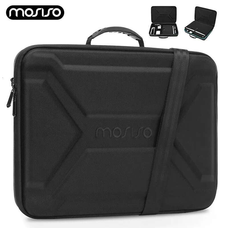 15 15.6 16 Inch Laptop Case For 2024 Book Air Pro M1 M2 M3 HP Lenovo Notebook Waterproof Shoulder Bag Briefcase