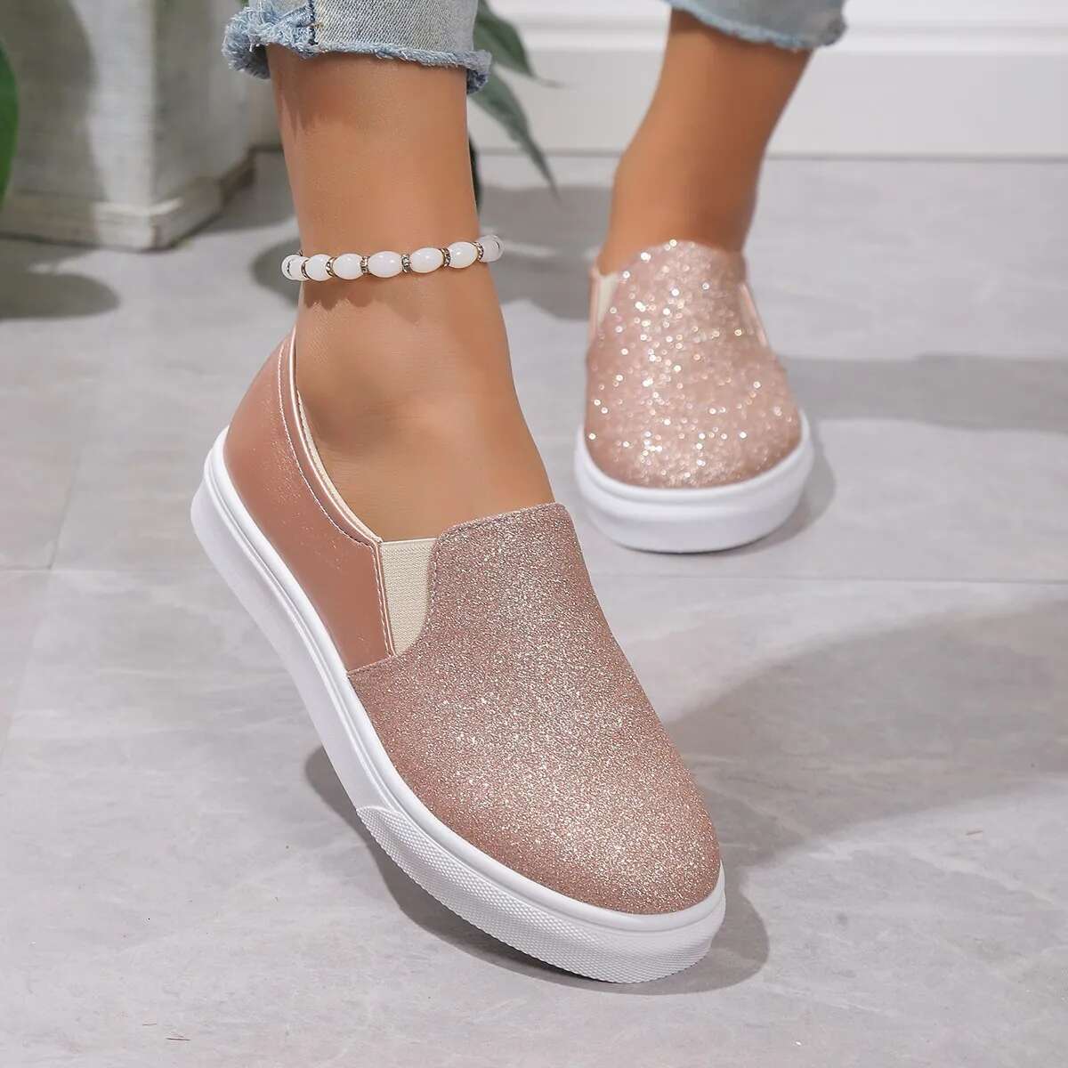 2025 new sports shoes, women's designer fashion leopard print sports shoes, casual casual comfortable flat shoes
