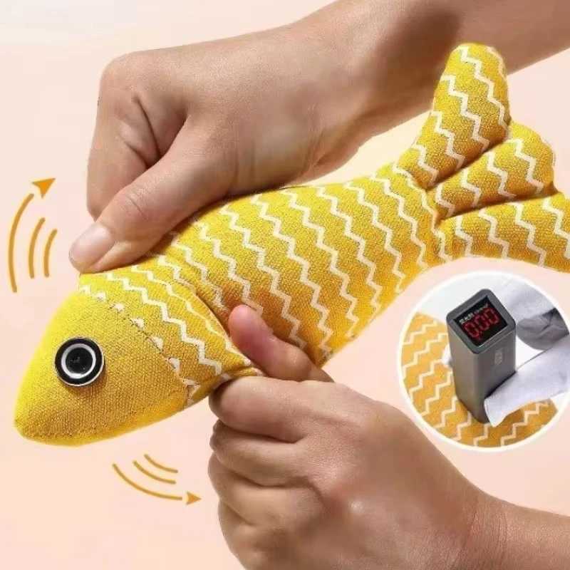 Cat Claws Pet Toys Cat Supplies Cute Cat Toys Puppies Kittens Teeth Brushing Cat Plush Thumbs Protective Mouth Pet Accessories Y250412