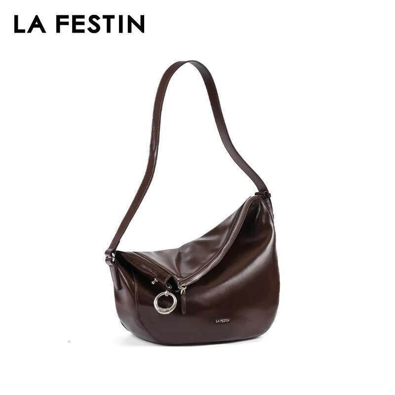 LA FESTIN Original Brand 2025 New Shoulder Crossbody Large Capacity Tote Bags Leather Designer Bag Handbag Women