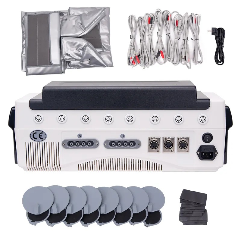 3 in 1 Lymphatic Dranaige Massager EMS Air Pressotherapy Body Slimming Suit for Spa Salon Home Use