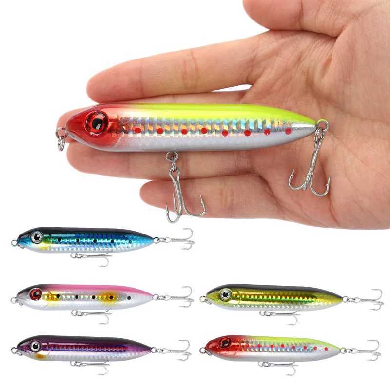 Pencil Fishing Bait Bionic Hard Bait 9.6cm12.2g Water Surface Bait Warped Perch Water Surface Floating lure pesca Z250411