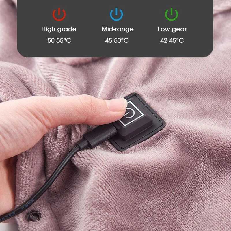 Electric Blanket 220V Thicker Automatic Thermostat Electric Heating Blanket Body Warmer Thermal Mattress for Room Blanket heated Y251112