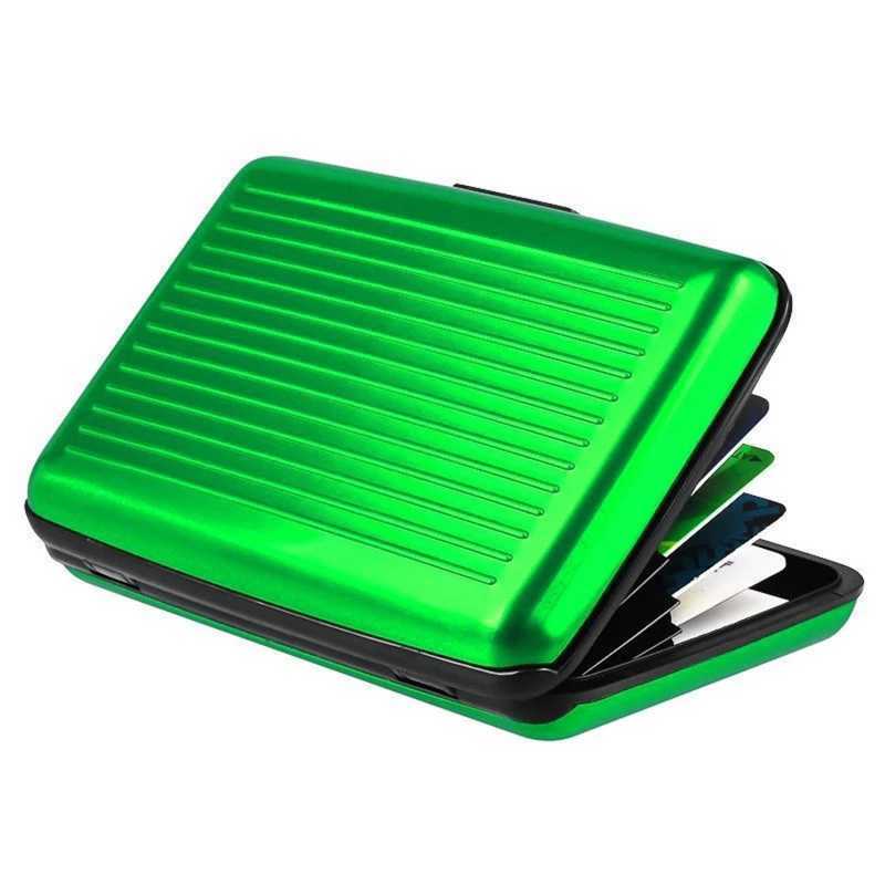 ID card case commercial card holder aluminum metal waterproof bank card protection card holder Z250411