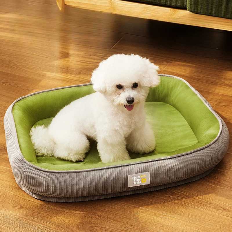 Four season detachable and washable dog bed suitable for small/medium-sized dogs - hot winter pet sofa cushion with detachable cover X250412