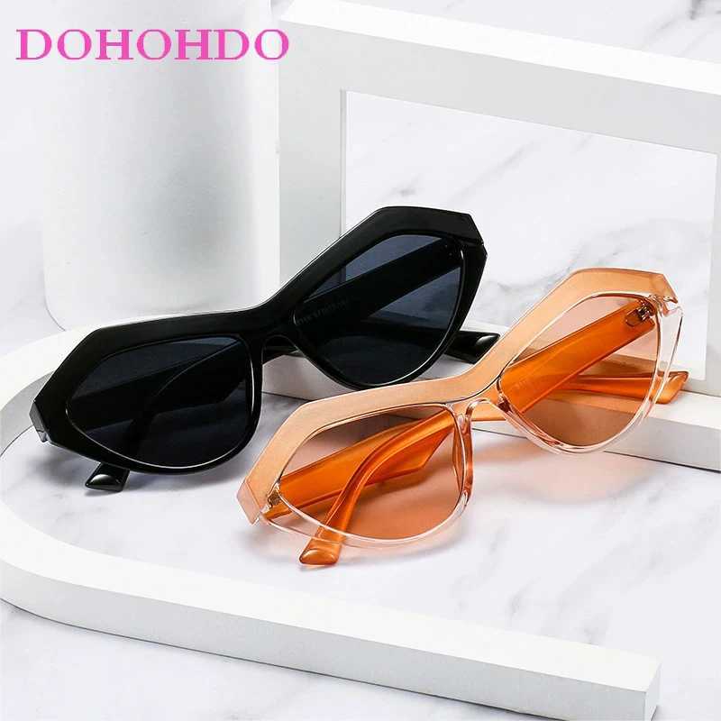 Retro Special Shaped Sunglasses Women Men Fashion Classic Brand Design Small Frame Glasses Female Summer Traveling Shades UV400C250412