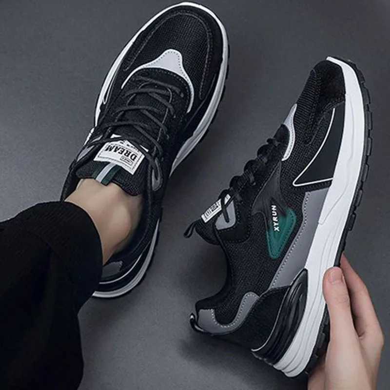 Oulylan Comfortable Mens Shoes Fashion Mens Sneakers 2024 Autumn New Brand Design Comfortable Soft Soled Men Running ShoesC250411