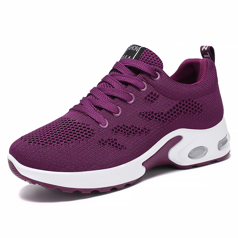 Korean Style Cloud Cushion Sport Shoes Unisex - Spring Summer Lightweight Mesh Running Shoes Non-Slip Walking Shoes