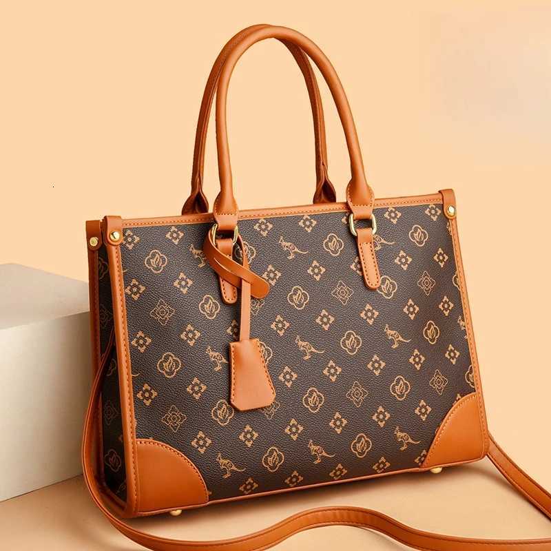 2025 Printed Womens Crossbody Bag Retro Stylish Shoulder Bag Minimalist Casual Handbag for Women Fashion AccessoryW251111