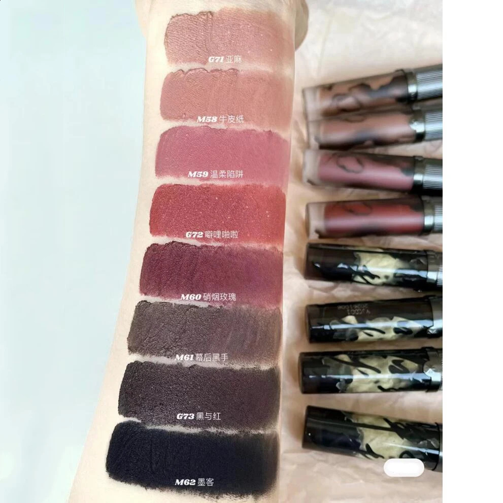 Girlcult Velvet Matte Liquid Lipstick Waterproof Long Lasting Quick-drying Non-Stick Cup Nude Lip Stain Vegan Lip Gloss 250409