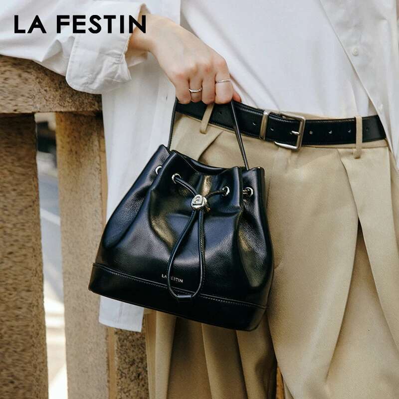 LA FESTIN Original 2024 New Handbag Women Designer Shoulder Casual Crossbody Fashion Small School Bag