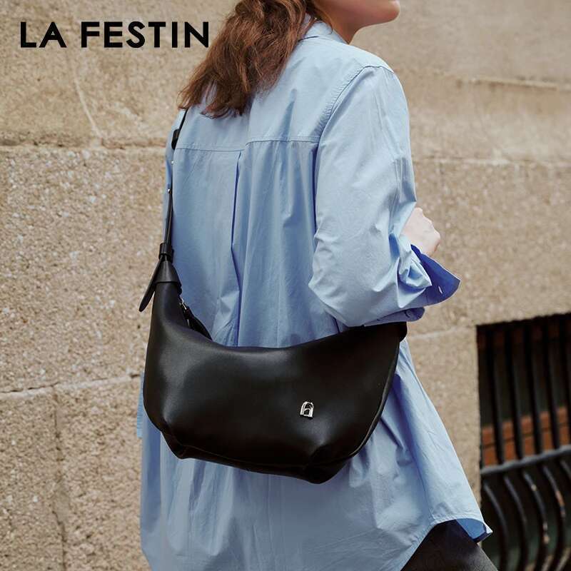 LA FESTIN Original Brand Tote Large Capacity Women 2024 New Shoulder Leather Crossbody Bags Travel Bag