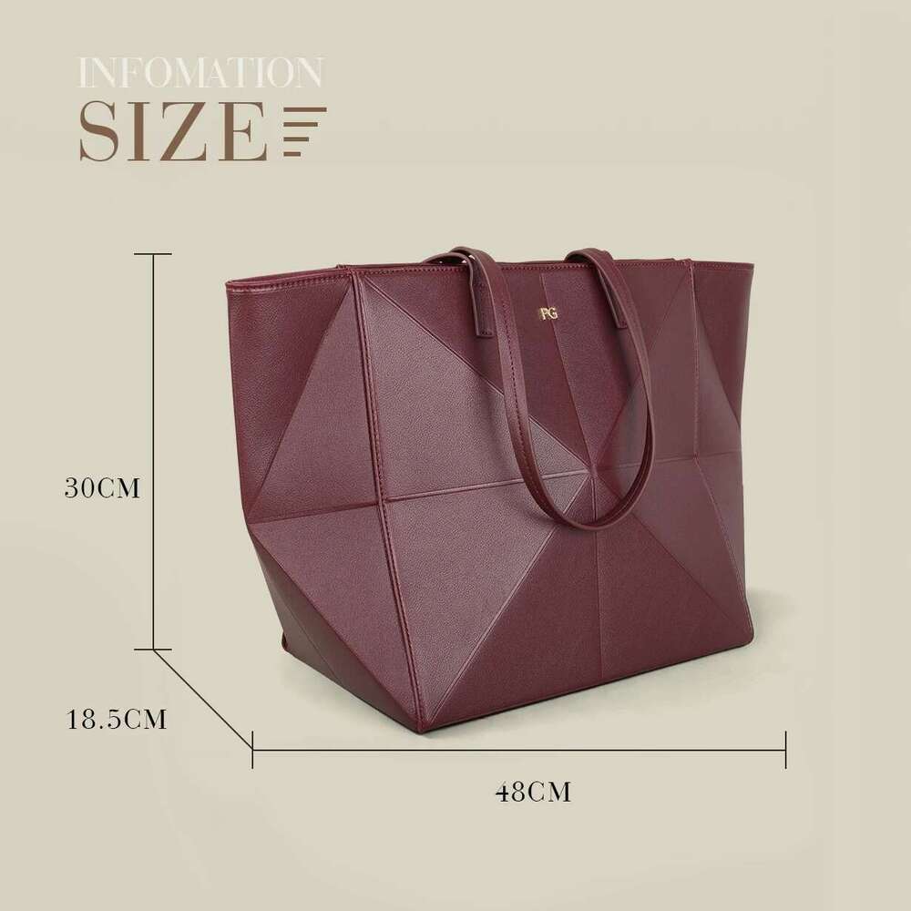 PG Cross Or Single Shoulder Classic Simple Yet Fashionable Foldable Design Women's Handbag