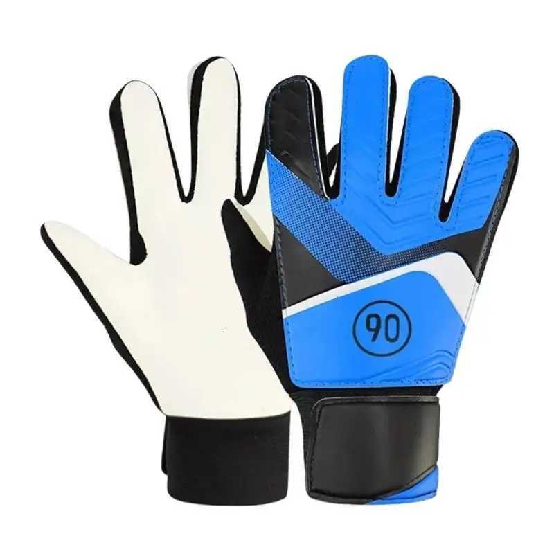 652F Latex Goalkeeper Gloves with Finger Breathable Soccer Goalie Gloves Sports Gift for Kids Youth and AdultW251112