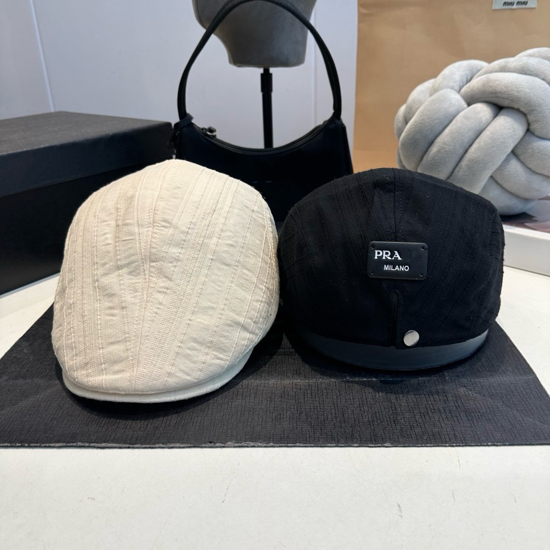 Beret Designer Hat Black Beret Luxury Beret Leisure Fashion Hat Versatile Hat Fashion Must Have Quality Hat Solid Beret Elegant Design Leisure Fashion Headwear