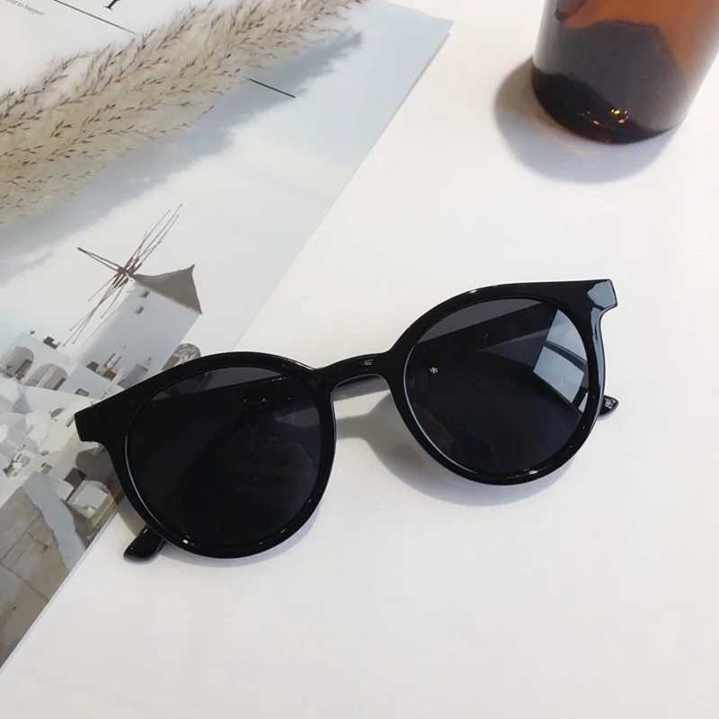 Fashion Cute Sexy Retro Cat Eye Sunglasses Woman Vintage Brand Designer Round Sun Glasses For Female Male UV400 Z250411