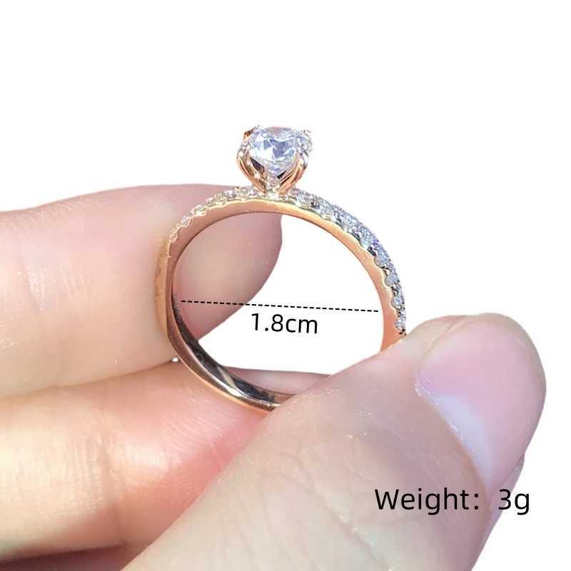 1 gold ring ladies simple lamp luxurious style welded glass diamond imitation gold luster jewelryXJ250412