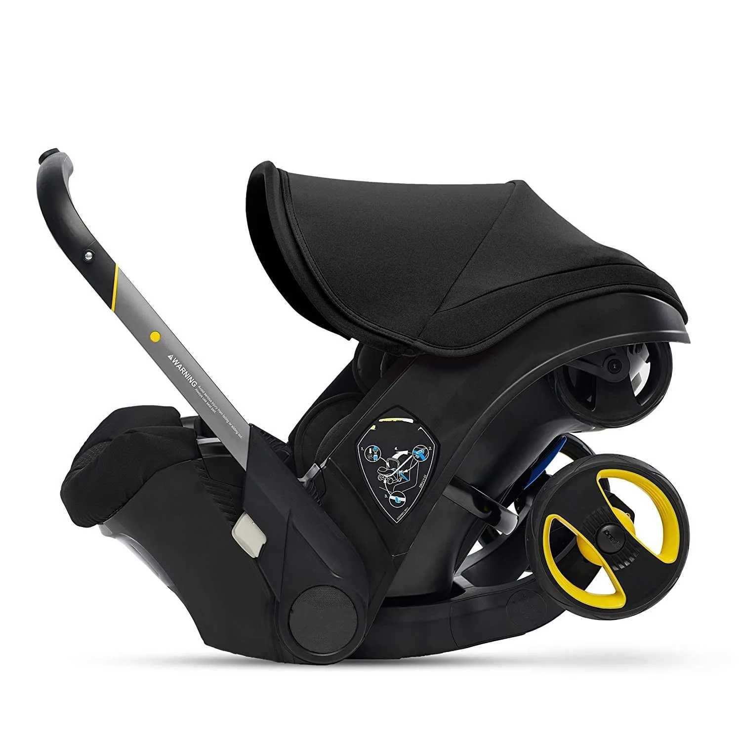Baby stroller 3-in-1 baby stroller seat baby stroller safety car lightweight 4-in-1 travel system W250411