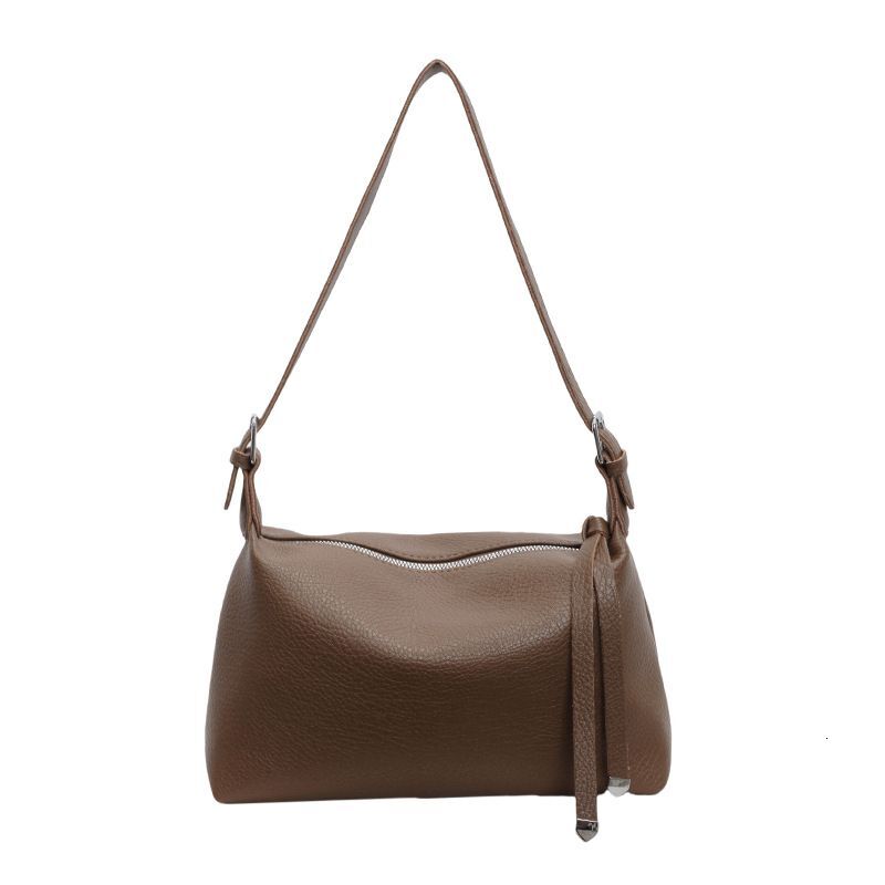 New Large Capacity Women's Commuting Pillow Niche Tote Bag, French Minimalist Single Shoulder Crossbody Bag
