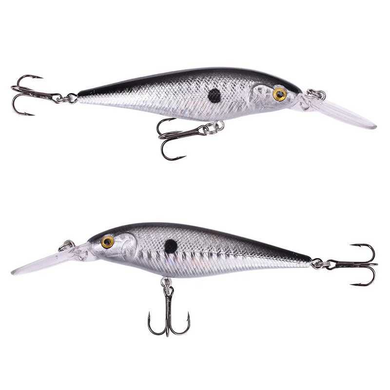 1 Pcs Floating Minnow Fishing Lures 11cm 10g Long Lips Wobblers Plastic Artificial Hard Bait With 6# Hooks Bass Pike Crankbaits Z250411