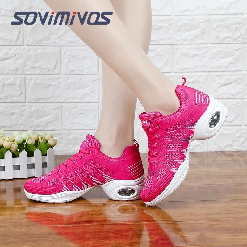 2025 New Women's Dance Ballet Jazz Dance Shoes Soft Bottom Low Heel Latin Designer Fashion Sports Shoes