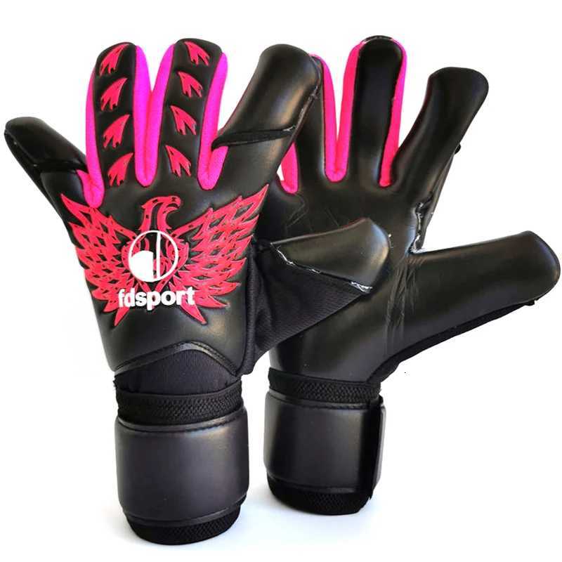 Premier Quality Goalkeeper Gloves Football Soccer Thickened Latex Protection Goalie Football Gloves Guantes de Portero FtbolW251112