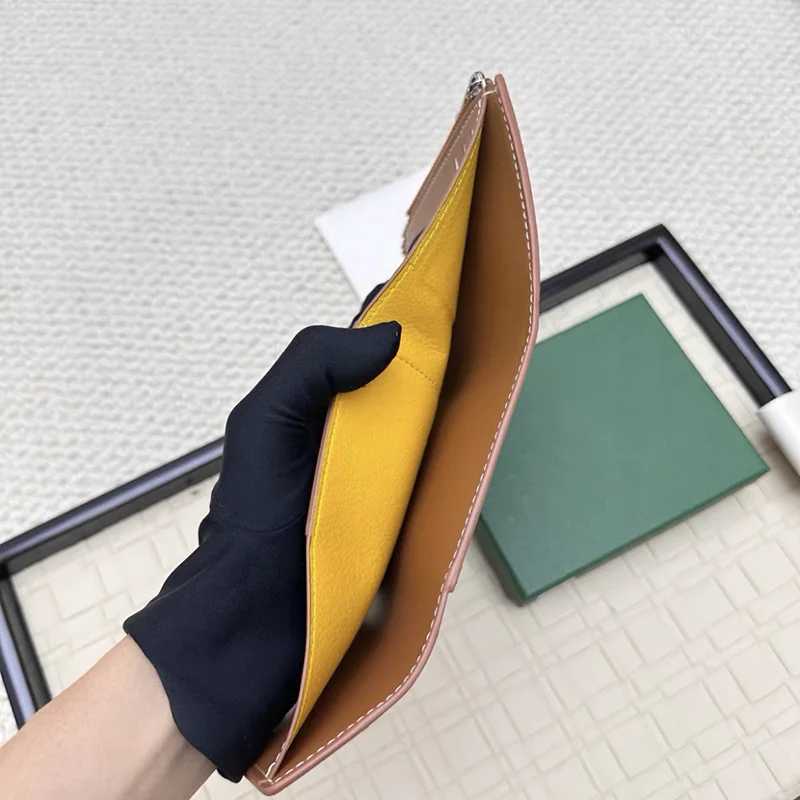 New 2025 envelope wallet suitable for female small coin wallet cardholders designer three fold wallet card wallet short-term wallet Z250411