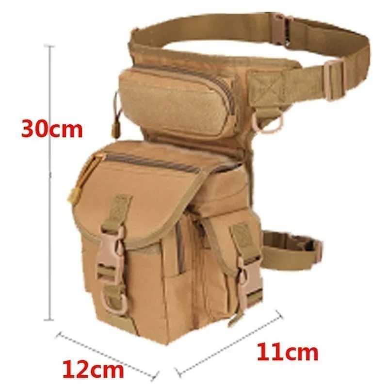 Mens Waterproof Leg Wrap Hip Drop Belt Waist Oxford Cloth Hiking Camping Outdoor Sports Travel Accessories Fishing Bags Z250411