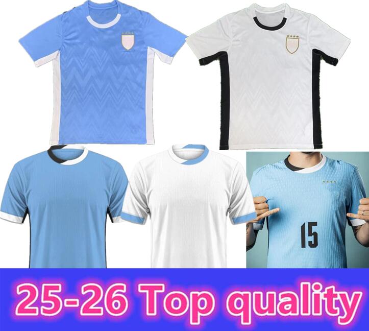 Uruguay 25/26 Copa America Cup Soccer Jersey Camisetas Kids Kit National 24/25 Home Away Football Shirt VALVERDE SUAREZ CAVANI