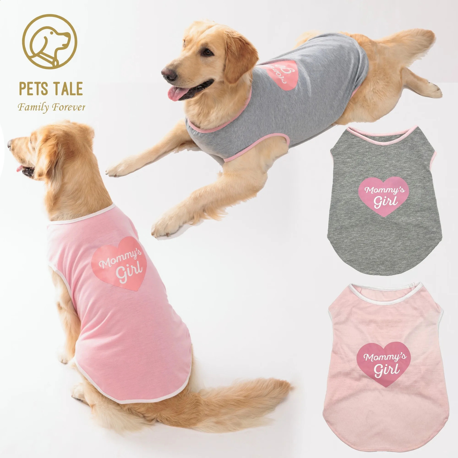 Pet Cute Mommys Girl Tank Top Clothes For Dogs And Cats 250407