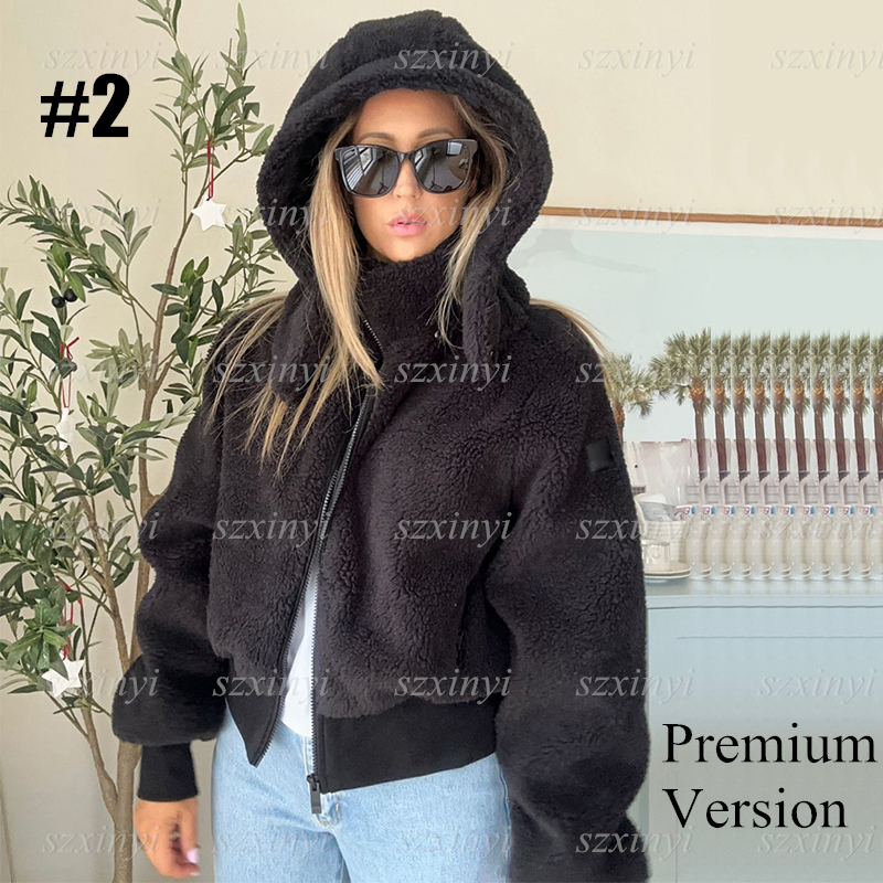 (Premium Quality) Fashion Women's Jacket Warm Hooded Jackets Outerwear Coat Gifts for Xmas