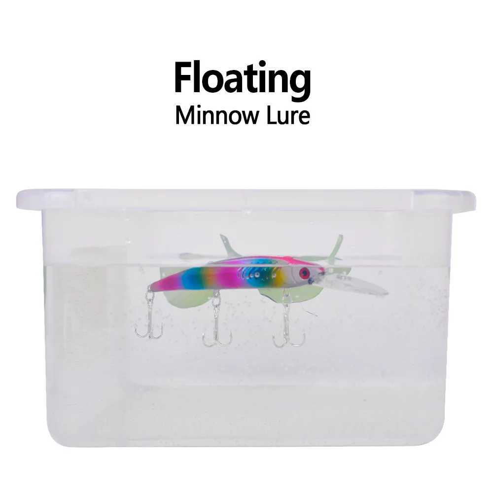 PRO BEROS 1PCS Minnow Fishing Lure 15cm 13g Floating Hard Bait Wobbler Jig Bait Crankbait Carp Striped bass Pesca Fishing Tackle Z250411