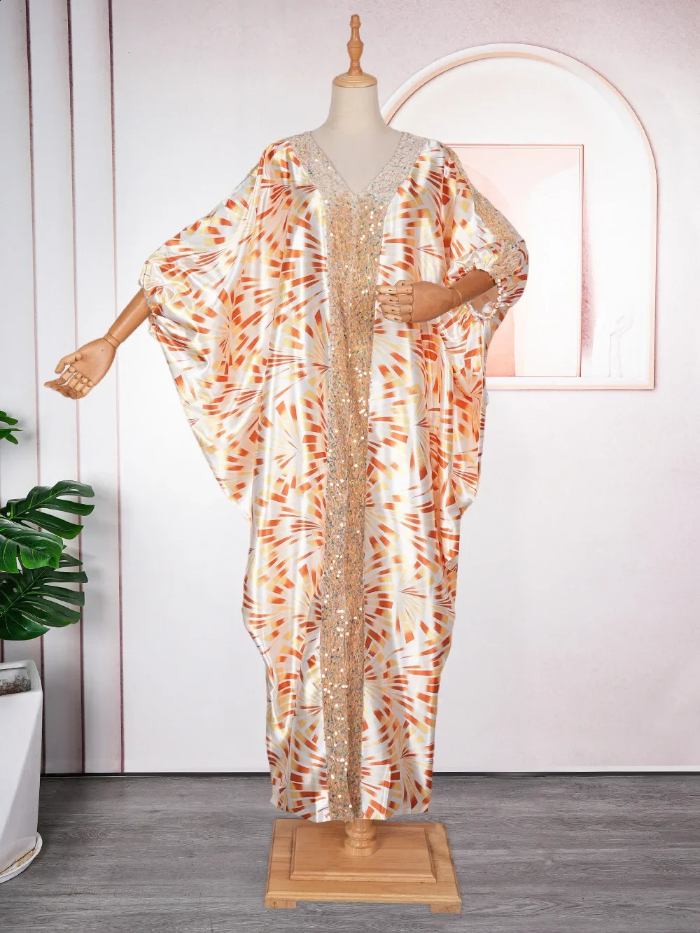Spring African Womens Clothing Abayas Dubai African Muslim Fashion Dress Kaftan Evening Dress Cloth Robe 250411