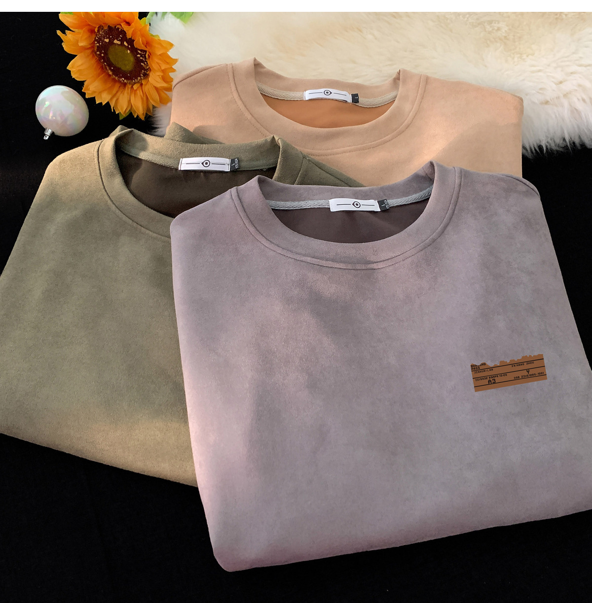 Designer Men's Hoodies Luxurious Design Suede American Retro Vintage Spring And Autumn Long-sleeved With Labeled Letters High Quality Sweatshirts