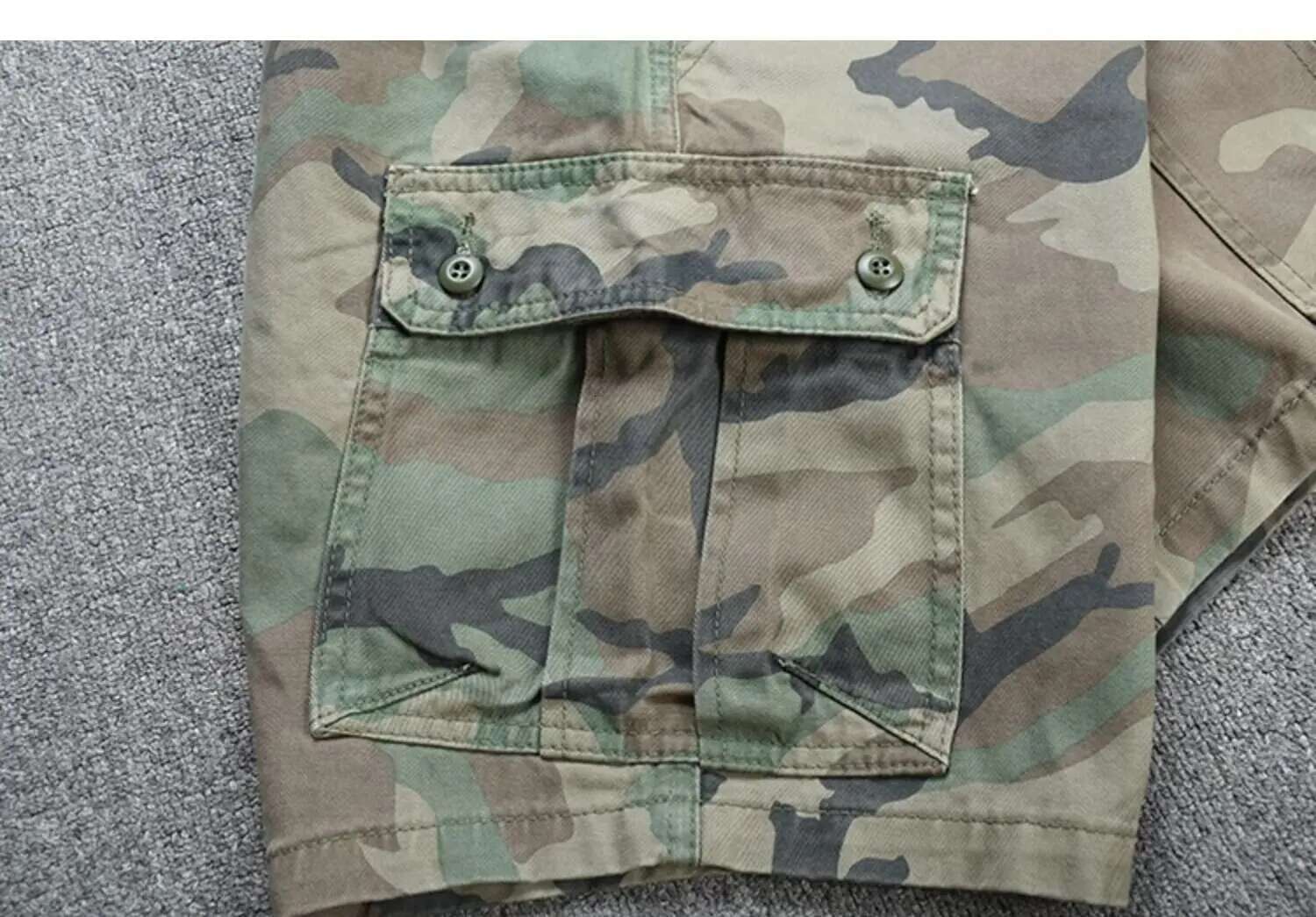 for Men Summer Casual Shorts Mens Brand Short New 4 pocekts Multi-pocket Camouflage Cargo Pants Man