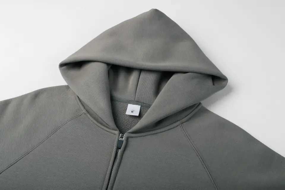 POD customization Custom DIY Fashion Style zipper jacket street style loose thick fleece sweater long-sleeved hoodie men zip up hoodie y2kT251112