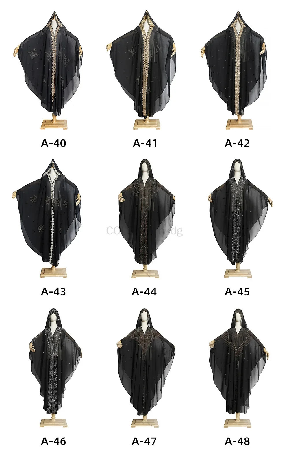 Dubai Abaya Womens Wear Muslim Chiffon Maxi Kaftan Dress African Evening Kimono Robe Islamic Clothing Beads y 250411