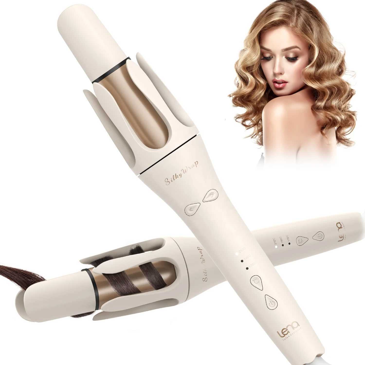 Ionic 360 Degree Ceramic Barrel Electric Professional Auto Rotating Curling Iron Autatic Hair Curler Wand H251112