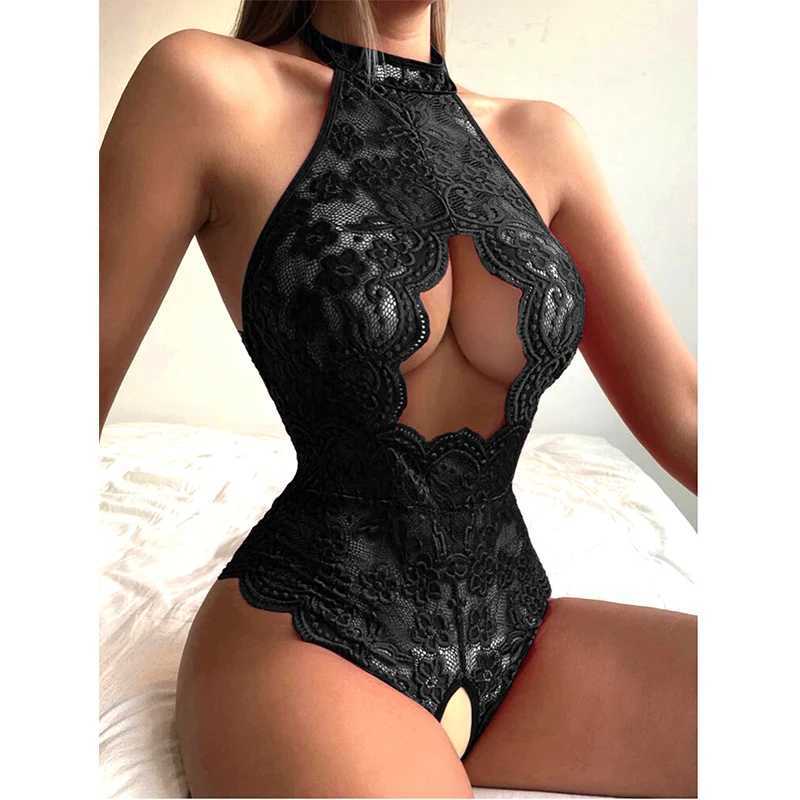 New Hot Sexy Underwear Womens Erotic Pajamas Lace Underwear Sex Set Babydoll Sex Transparent Dress Sexy Tight Clothes W250412