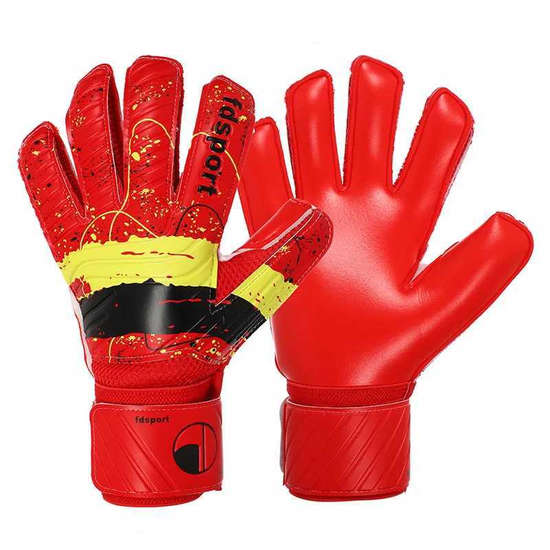 New Latex Football Goalkeeper Gloves Thick Football Professional Protection Adult and Youth Goalkeeper Football Goalkeeper GlovesXJ250412